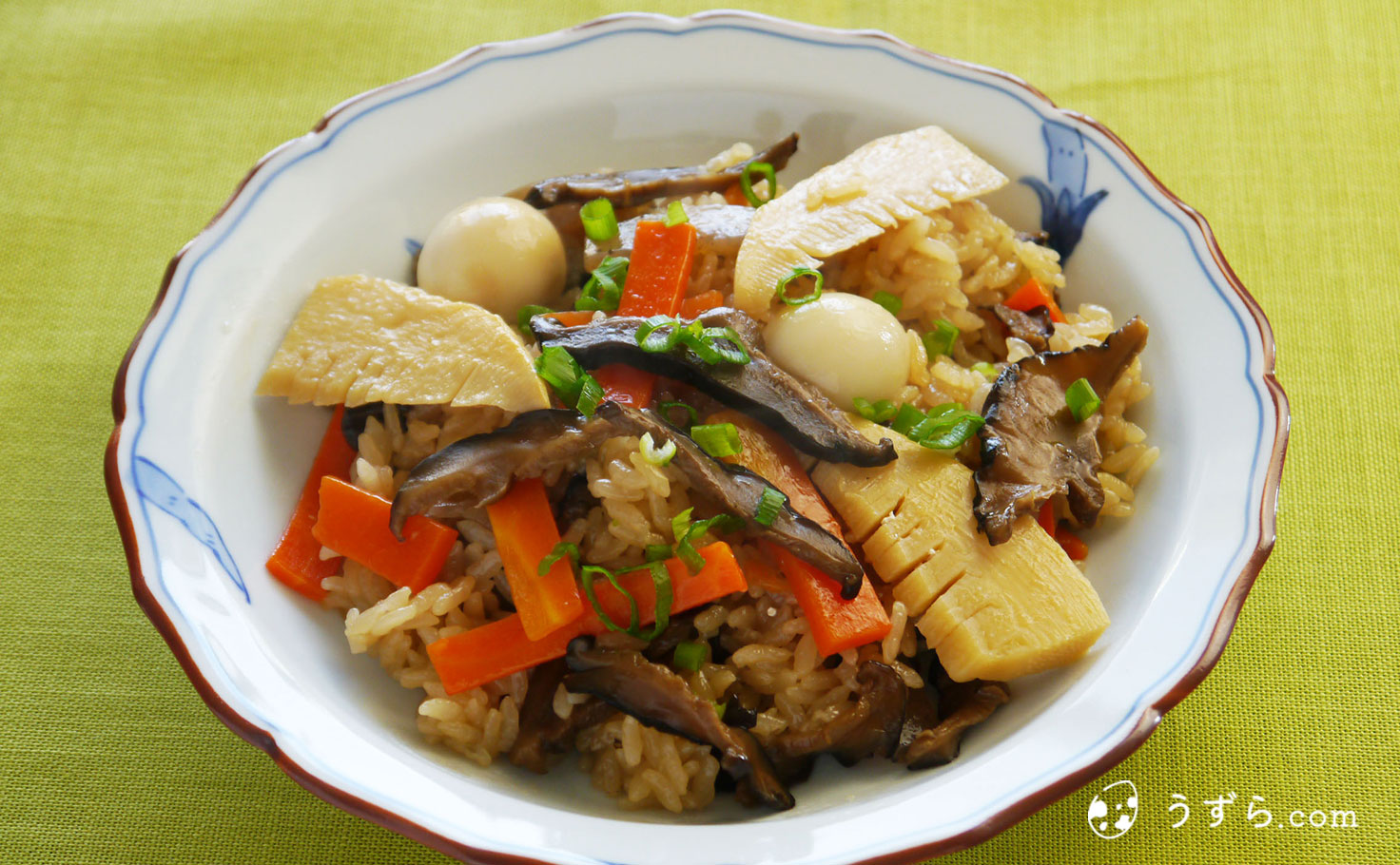 うずら卵入りかやくご飯（大阪の郷土料理）